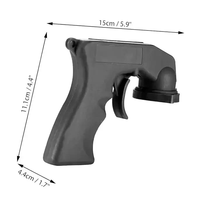 Adaptateur de pulvérisation de voiture, poignée de pistolet à peinture, poignée d'aérosol pour aérographe, collier de verrouillage à gâchette, soins professionnels, outil de peinture automobile