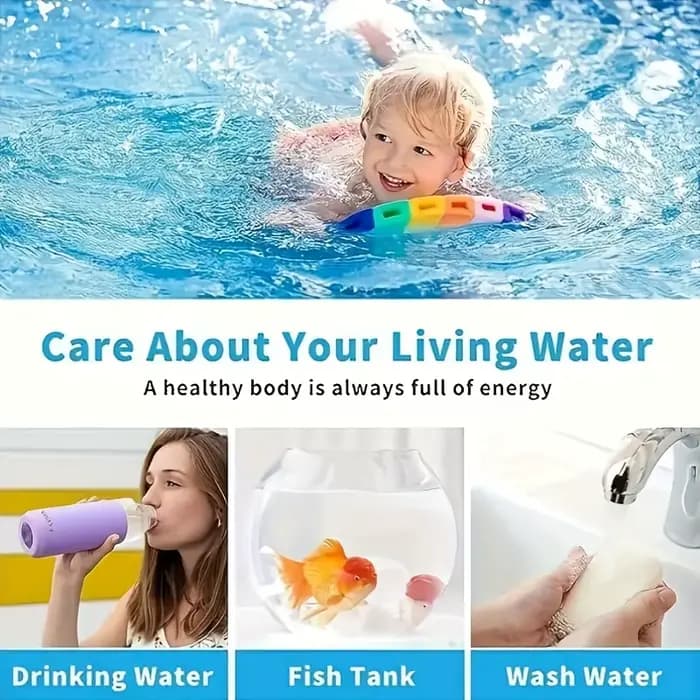 Bandelettes de Test d'eau de piscine et de Spa 6 en 1, mesure précise du PH, du chlore, de la brome, de l'alcalinité totale pour l'eau d'aquarium