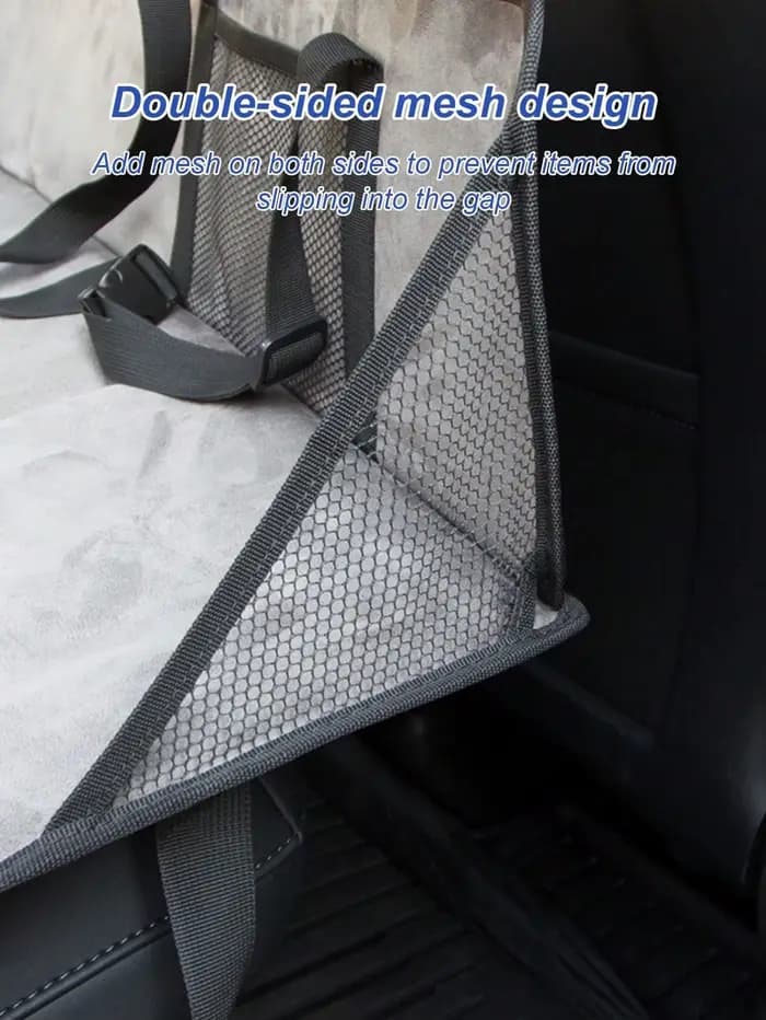 1 extension de lit de voiture – Idéal pour le camping, les voyages sur route et les voyages de nuit, matelas d'extension pliant.