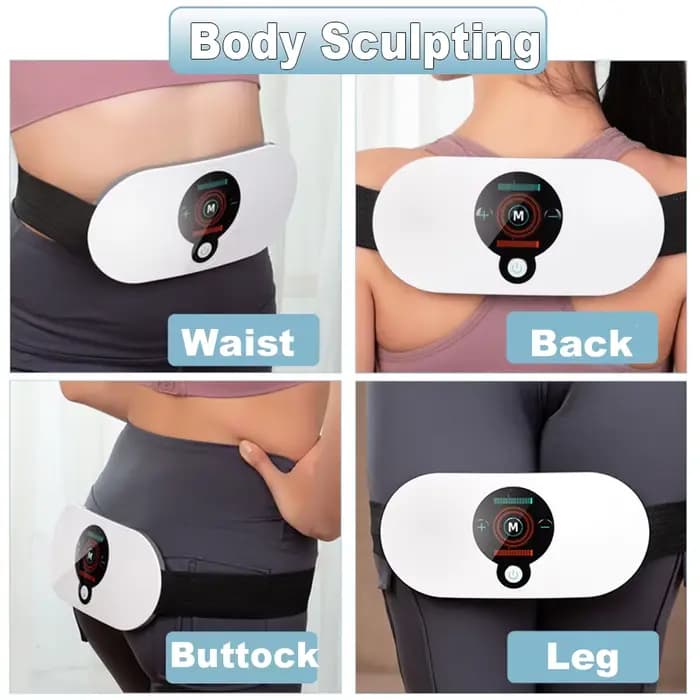 Masseur de taille électrique EMS Stimulation musculaire impulsion corps sculptant