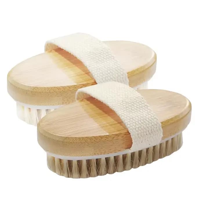 Brosse de massage corporelle SPA douce pour peaux sèches et humides