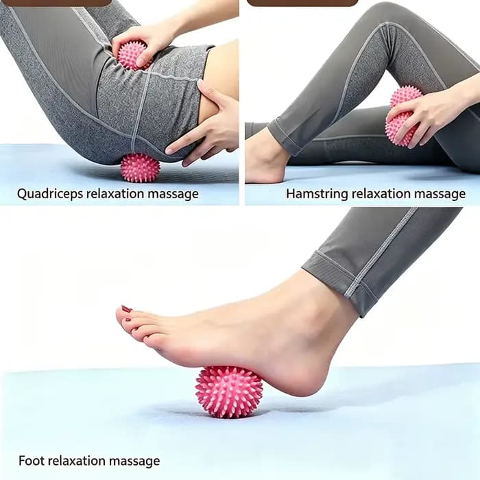 Balle de massage à picots pour la relaxation musculaire profonde