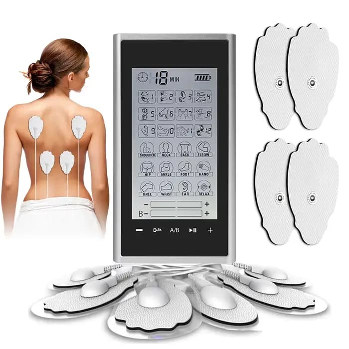 Stimulateur musculaire Tens 24 modes électrique EMS Acupuncture Massage corporel thérapie numérique Machine