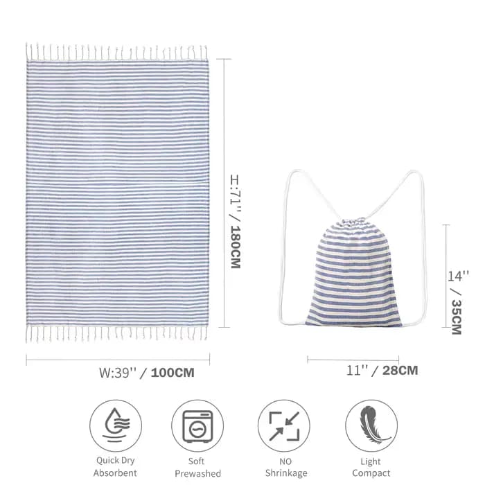 YEUZLICOTTON offre spéciale luxe rayé gland 100% coton sauna spa serviette de bain pour la maison 100*180 CM voyage