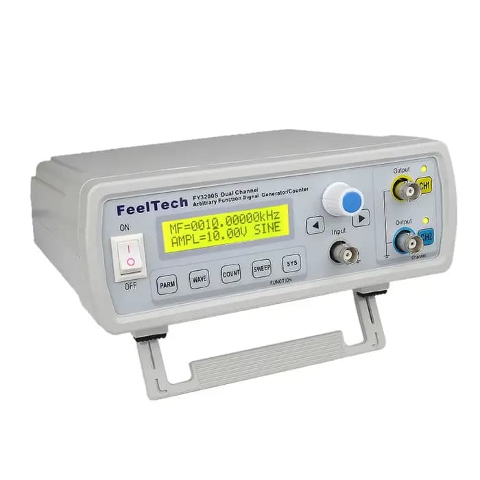 Générateur de fonction numérique DDS double canal 12Bits 250MSa/s onde sinusoïdale 24MHz forme d'onde arbitraire/générateur de Signal de fréquence d'impulsion