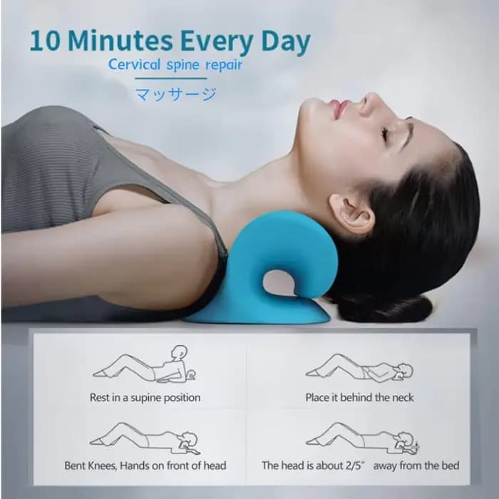 Colonne cervicale extensible cou épaule relaxant Relaxation musculaire