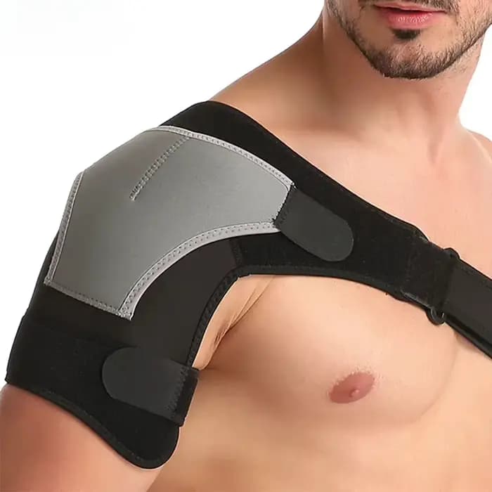 Attelle de stabilité d'épaule de sport avec coussinet de pression