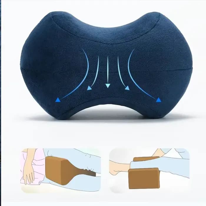 Oreiller orthopédique en mousse à mémoire de forme pour les jambes