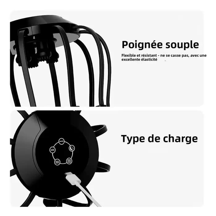 Appareil de massage intelligent pour la tête