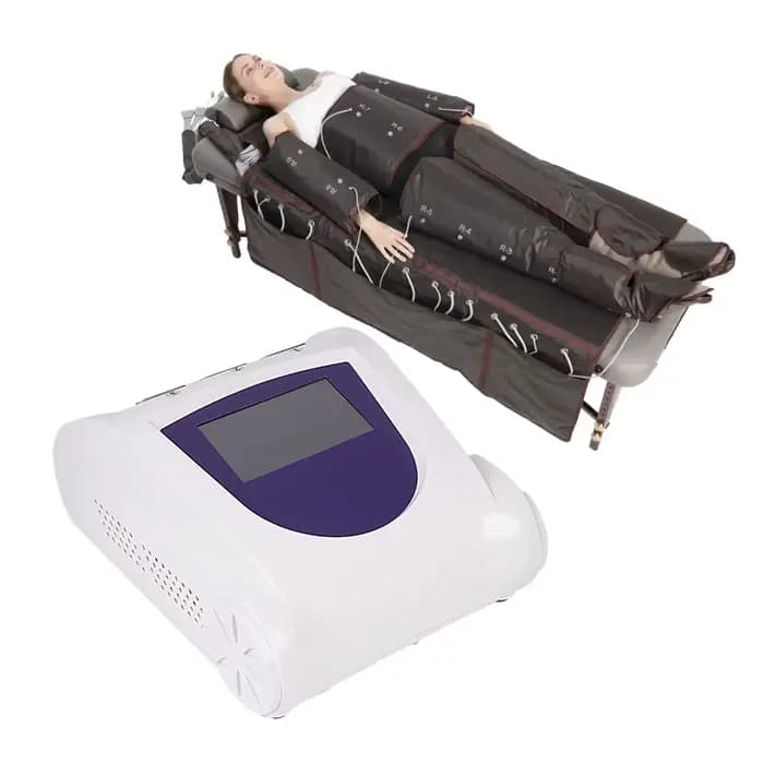 Machine de présoterapia de Massage de Drainage lymphatique de pressothérapie 3 en 1 avec la couverture de Sauna