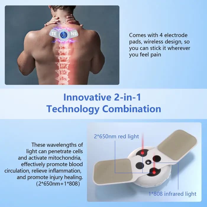 KTS Tens-Appareil de massage électrique sans fil