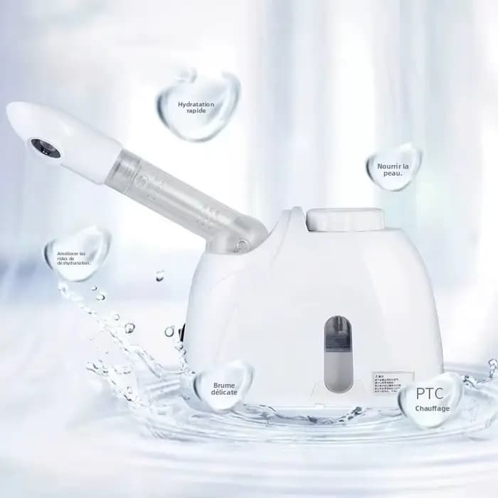360 ° Vaporisateur facial rotatif à vapeur chaude