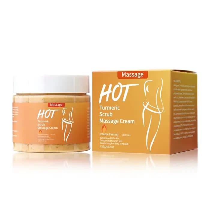 Massage au curcuma gommage Massage blanchissant et exfoliant