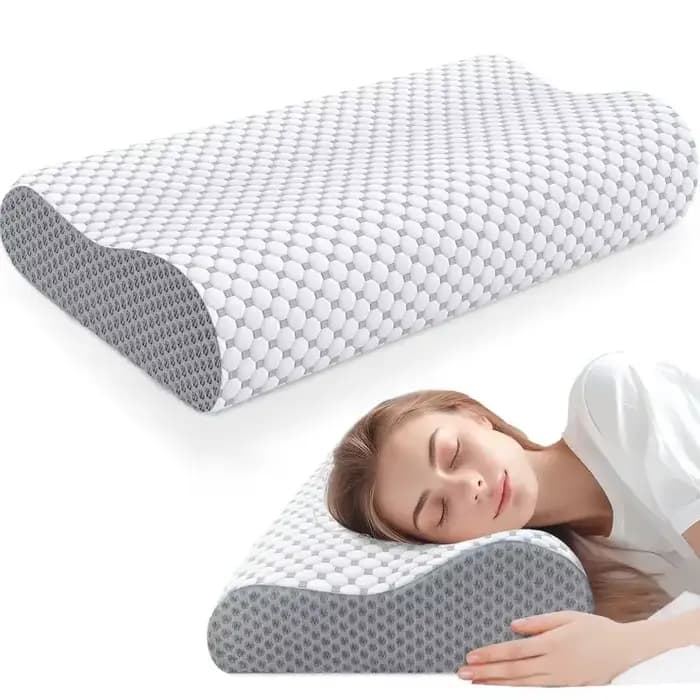 Oreiller cervical en mousse à mémoire de forme pour dormir