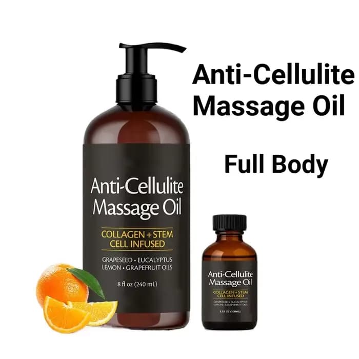 Huile de massage corporel anti-cellulite 240/100ml