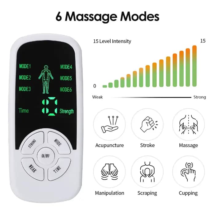 Stimulateur musculaire électrique à impulsion multifonctionnelle