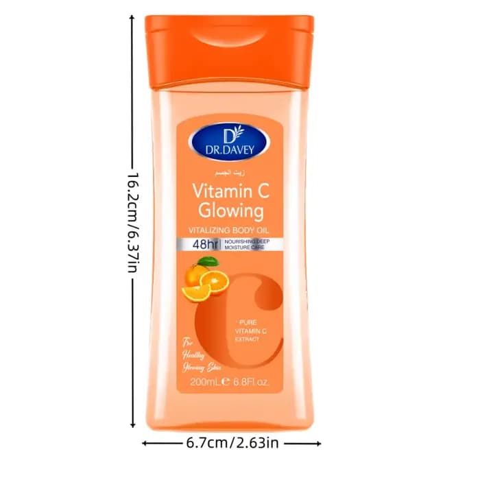 DR.DAVEY VC huile de traitement corporel huile corporelle VC Massage corporel huile essentielle soin hydratant huile essentielle pour le corps
