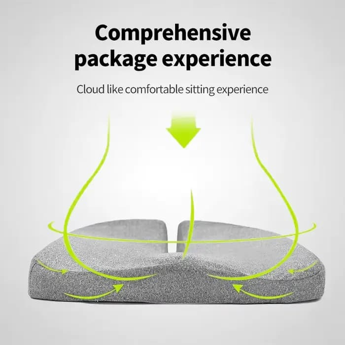 Coquilone sciatique soulagement des maux de dos confort chaise de bureau coussin de siège de voiture antidérapant