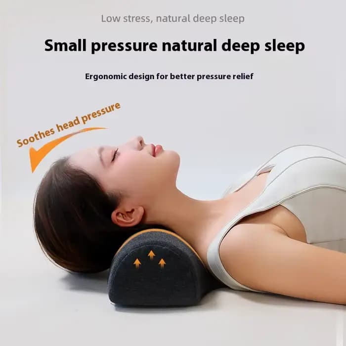 Oreiller ergonomique en mousse à mémoire de forme pour le soutien du cou et des épaules