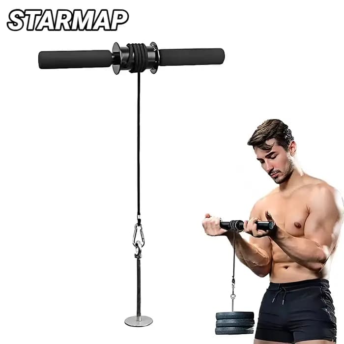 Poignet avant-bras Blaster bras musculation formateur rouleau d'exercice avec poignée équipement de Fitness combat de poids à domicile