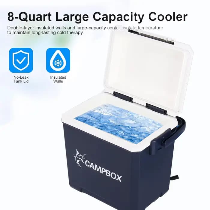 Système de kit de congélation de cryothérapie de machine de thérapie par le froid pour les soins post-chirurgie ACL MCL gonflement entorses et autres blessures