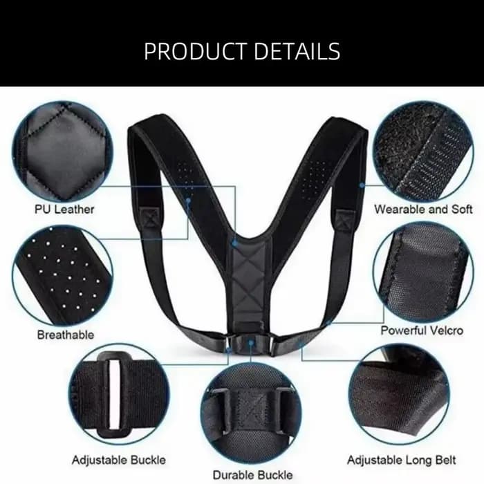Ceinture de Correction de Posture du dos