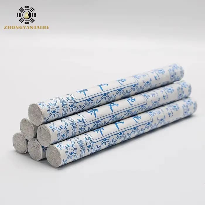 Bâtonnets de Moxa Pures Premium ZHONGYAN TAIHE - Thérapie Traditionnelle 100% Biologique pour la Santé Holistique et le Soulagement Naturel