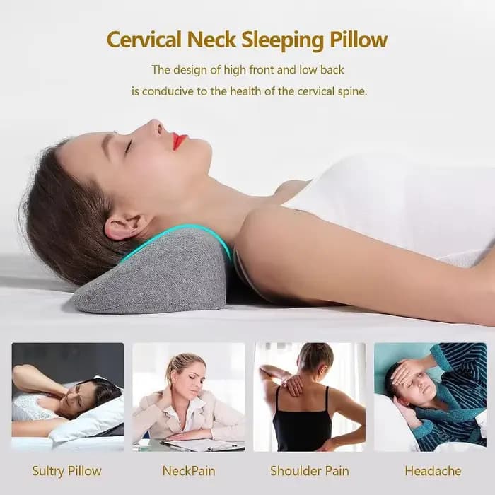 Oreiller cervical en mousse à mémoire de forme