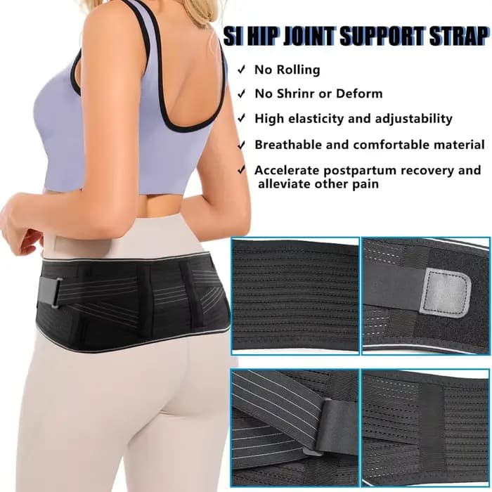 1 Ceinture sacro-iliaque pour femmes et hommes