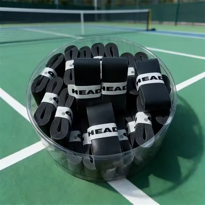 Poignée antidérapante originale pour raquette de tennis, accessoire de padel, antichoc, pour entraînement de tennis, badminton, squash, bandeau absorbant la transpiration