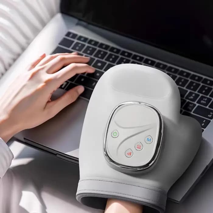 NOUVEAU Masseur de mains intelligent avec chaleur et compression – 3 modes