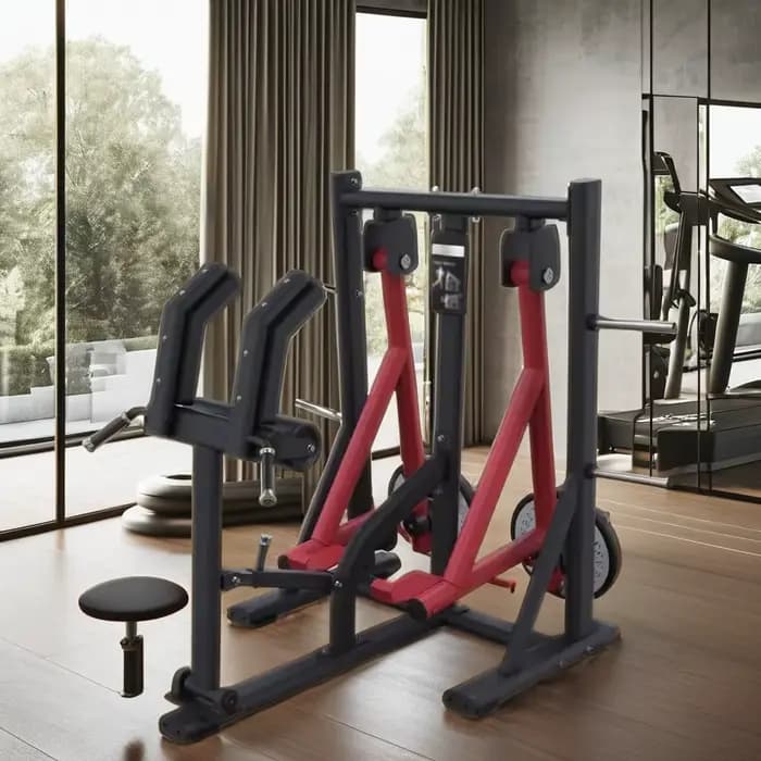 Appareil de musculation en acier à charge de plaques pour la formation des hanches
