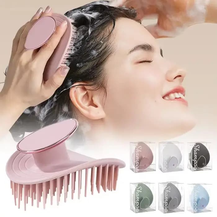 Peigne de massage du cuir chevelu pour shampoing