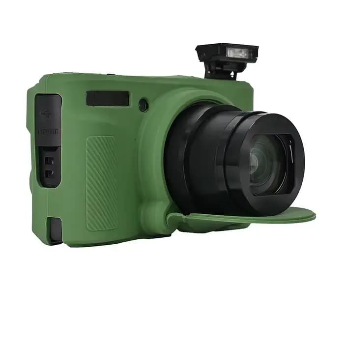 Juste de protection pour appareil photo en silicone entièrement protégée, capuchon d'objectif, étui antichoc pour IL PowerShot SX730, SX740, SX740HS