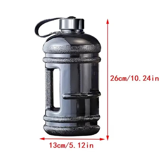 Bouteille de boisson d'entraînement de sport 2L PETG