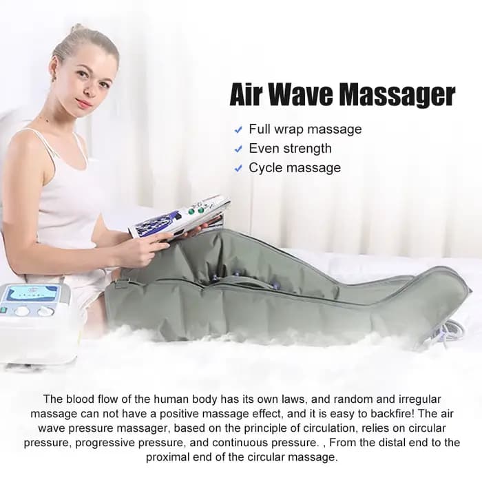 Appareil de pressothérapie à compression d'air pour les pieds