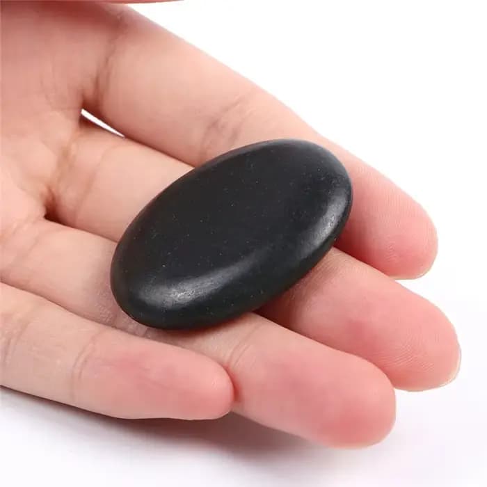 7 pièces pierres de beauté Massage Spa roche basalte pierre lave énergie naturelle