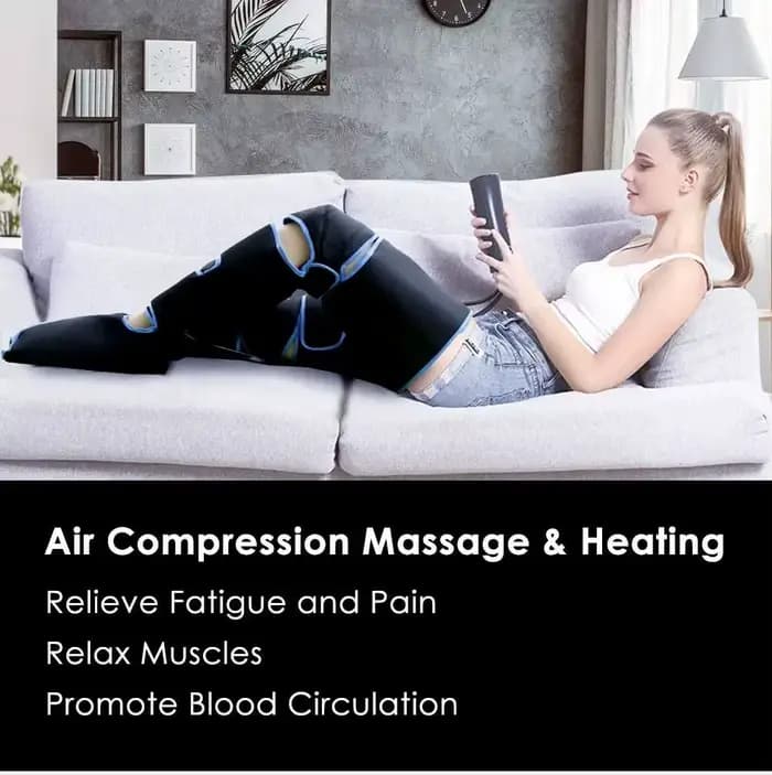 Bottes de massage des jambes à compression d'air – Système de récupération de la circulation de lymphatique