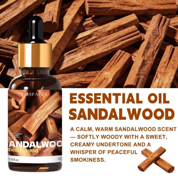 Huile essentielle de bois de santal