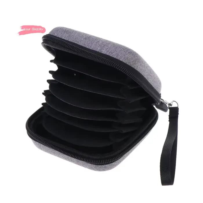 Étui de rangement rigide pour objectif d'appareil photo Y-Camera, résistant à l'eau, antichoc, anti-poussière, sacs de transport avec séparateurs extensibles