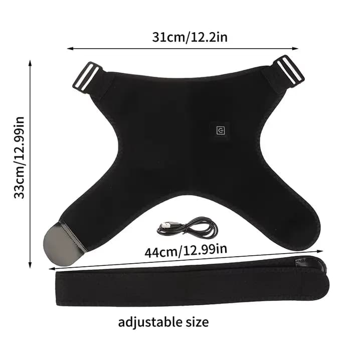 Coussin chauffant réglable pour la thérapie thermique