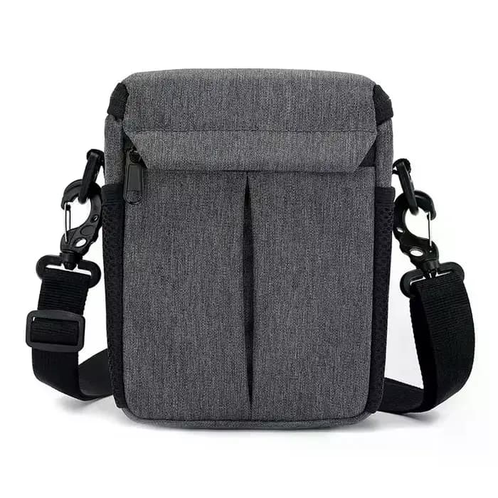 Sac à bandoulière compact pour appareils photo hybrides compacts - Pochette de voyage antichoc - Étui de protection durable