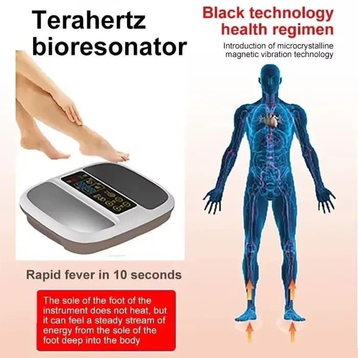 Life P90 P100 masseur de Spa de pieds hz Tera Pemf biorésonance Terahertz équipement de physiothérapie