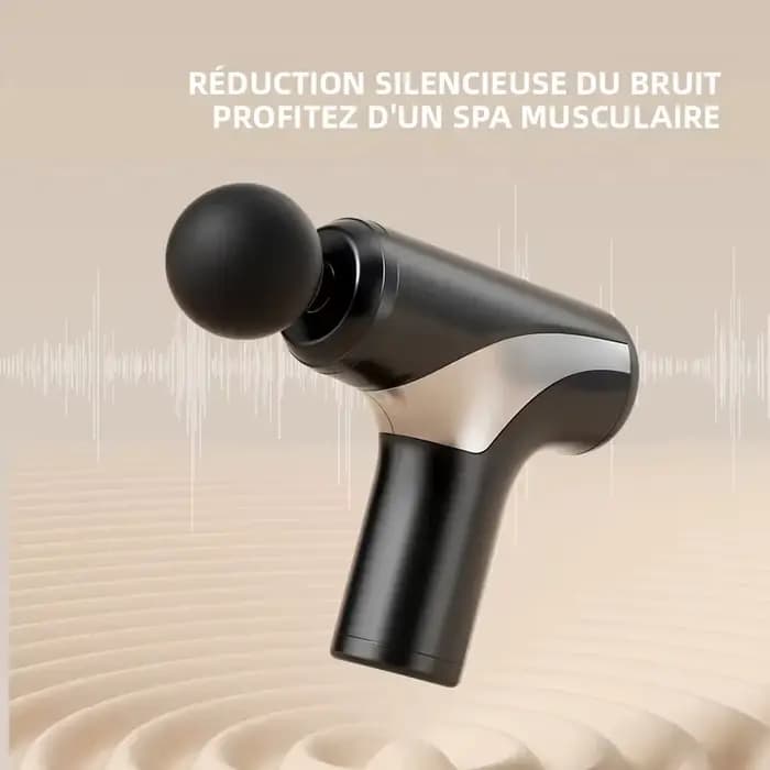 Pistolet de massage électrique à 10 têtes pour la relaxation corporelle