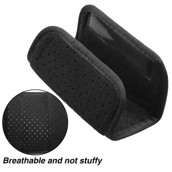 1 paire de épaulettes de basket-ball réglables, bandeau anti-transpiration avec conception antidérapante pour un usage confortable, épaulière pour le Tennis, la course à pied