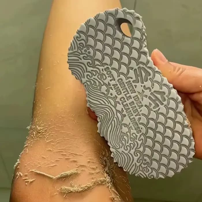 Éponge de bain indolore