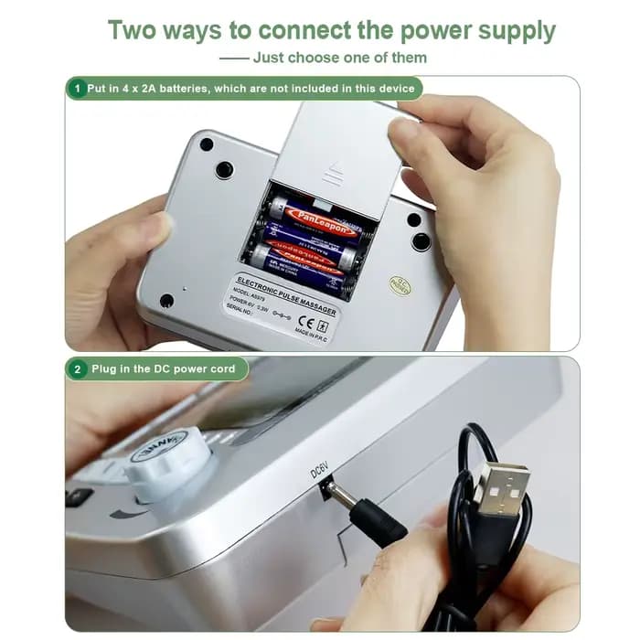 Électrostimulateur TENS EMS masseur Stimulation musculaire électrique 12 Modes dispositif de physiothérapie basse fréquence traitement de Relaxation