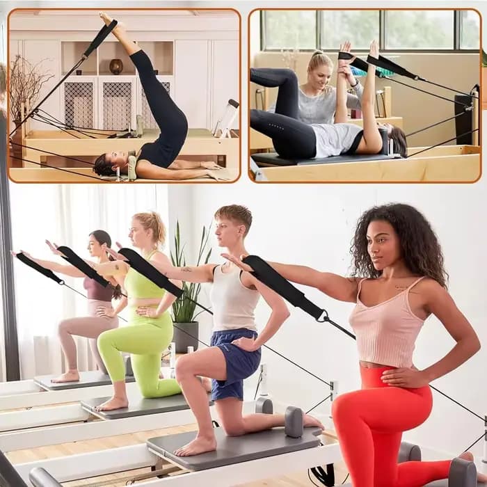 Sangles de Pilates à double boucle avec anneaux