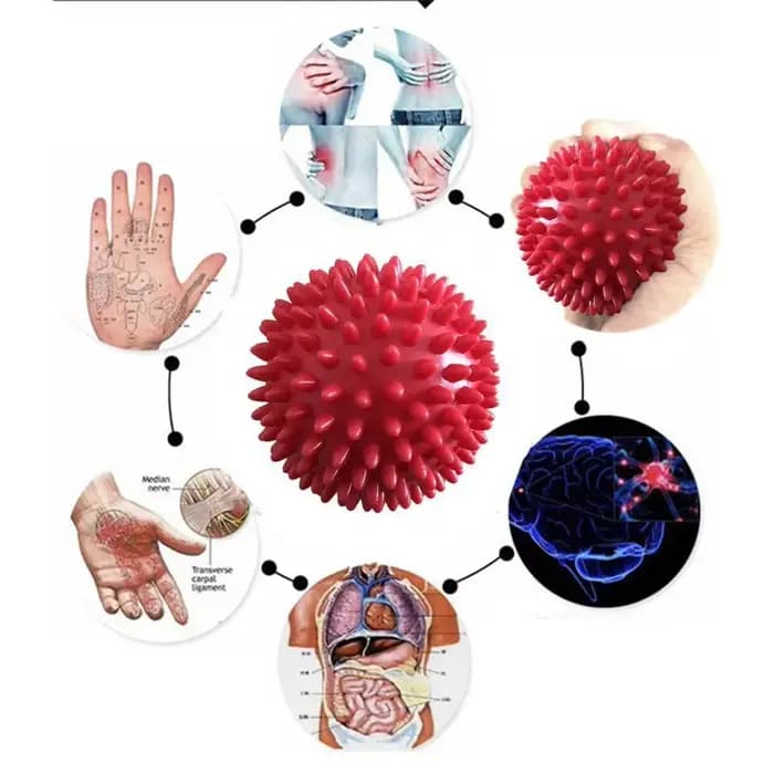 Balle de Massage à pointes en PVC