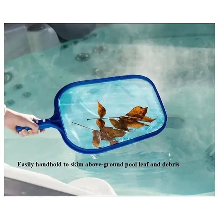 Épuisette à feuilles en filet fin ABHS pour piscine, spa, bassin, fontaine, pour piscines enterrées et hors sol gonflables